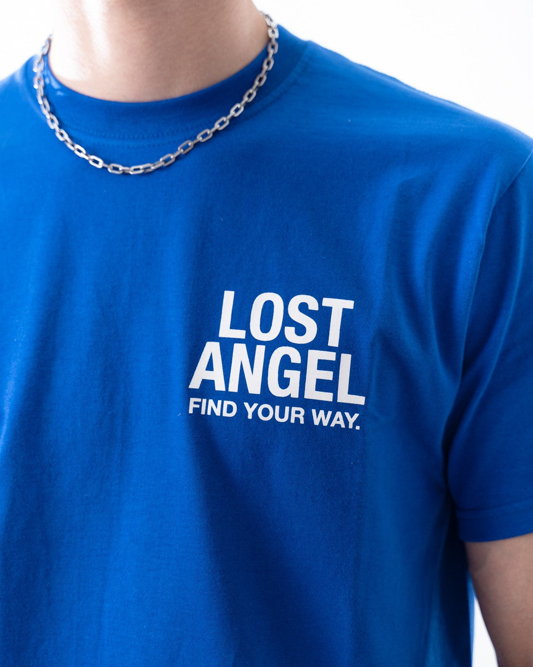 Souvenir Blue/White Tee