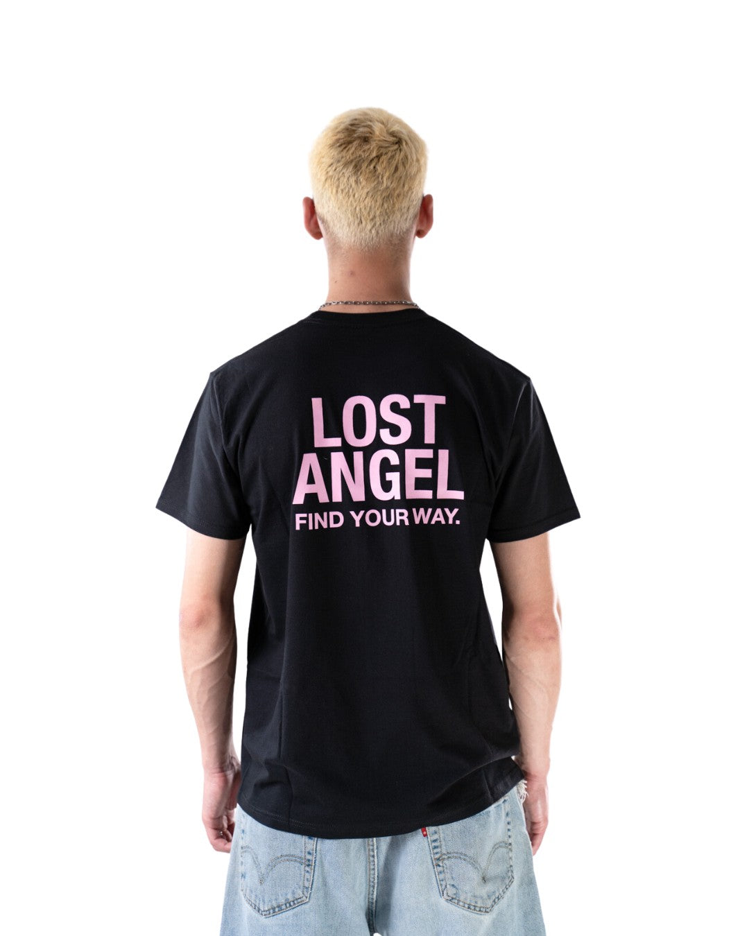 Souvenir Black/Pink Tee