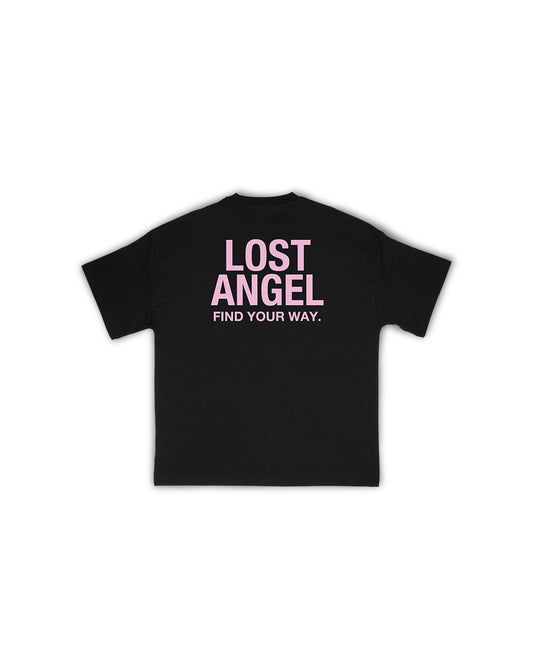 Souvenir Black/Pink Tee
