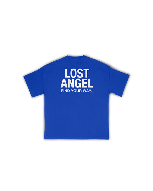 Souvenir Blue/White Tee