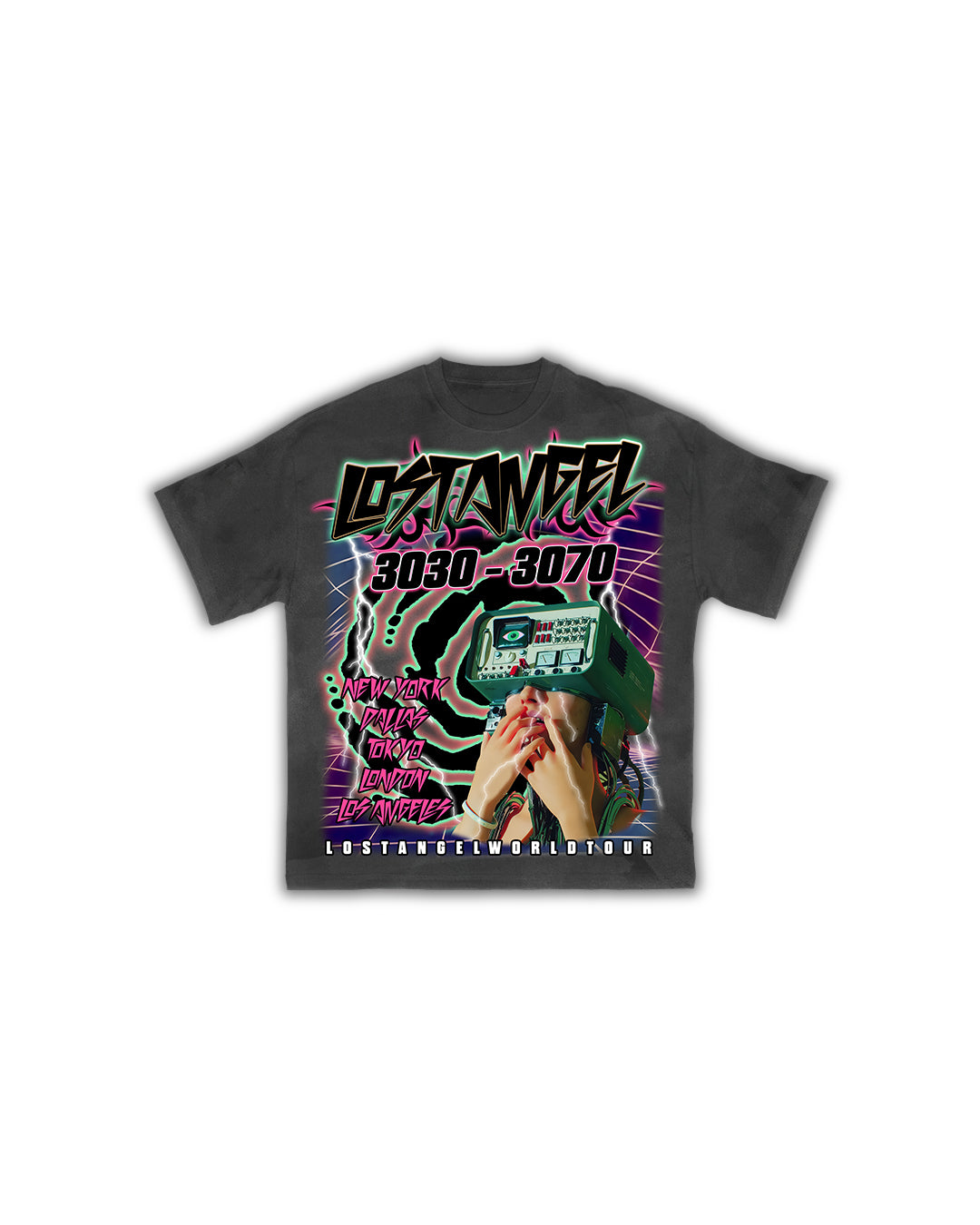 Future 2.0 Black Tee
