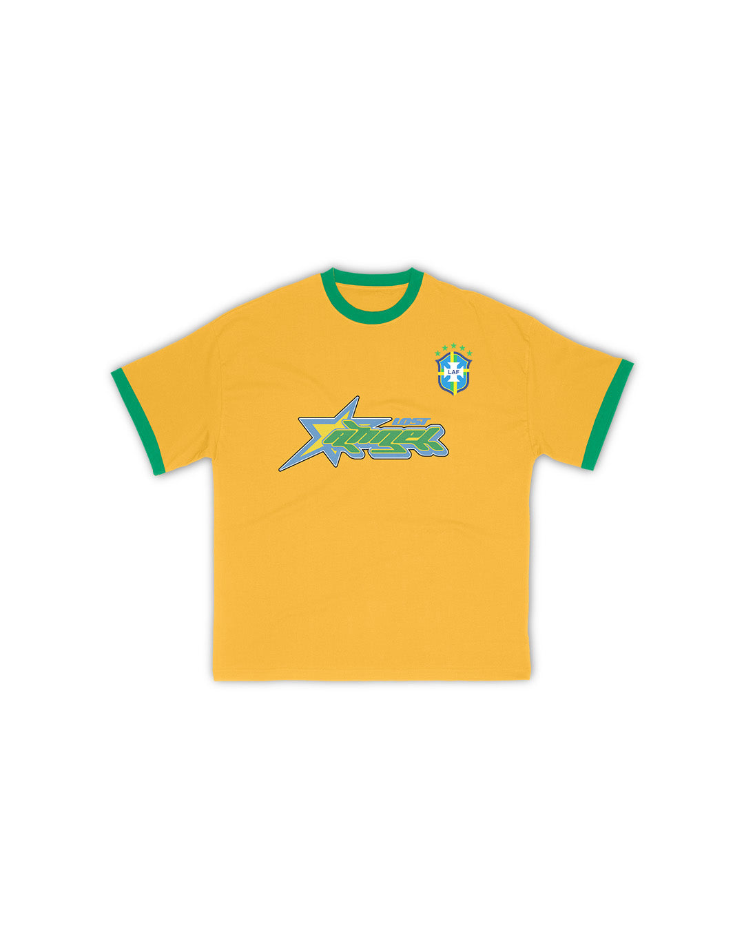 Brazil Yellow/Green Tee