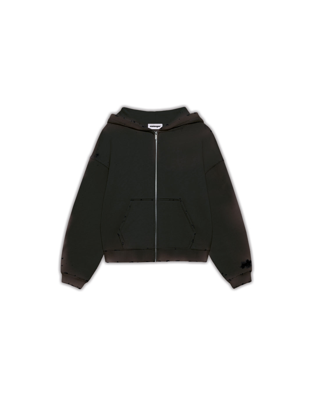 Time Zip Crop Hoodie