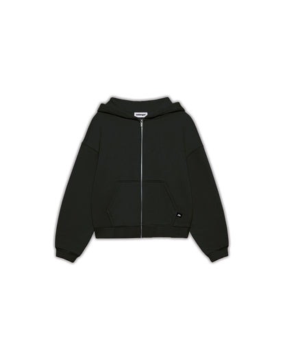 Zip Crop Hoodie